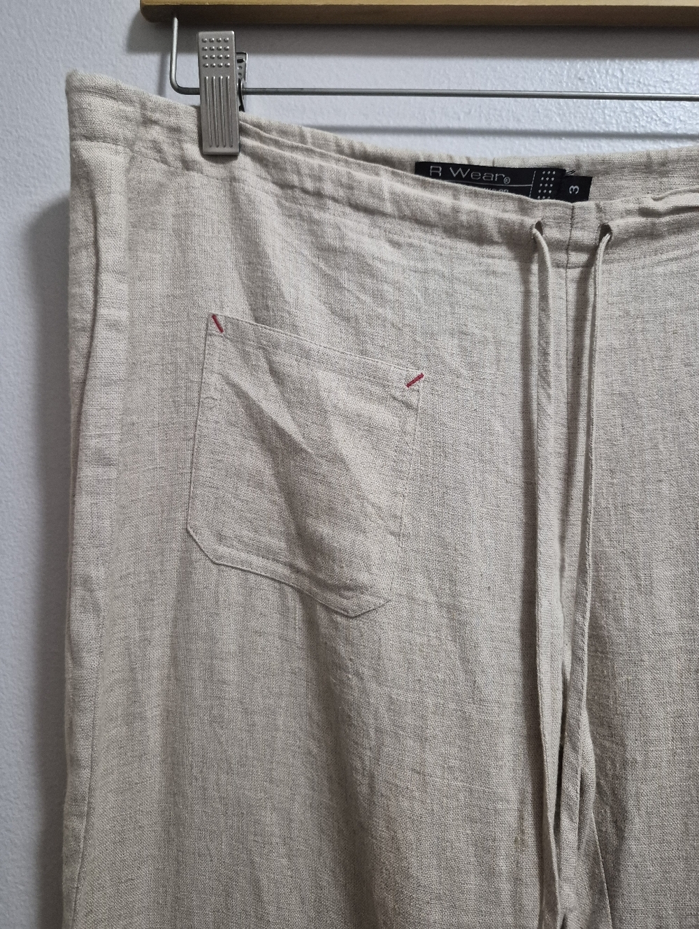 Y2K Rampage Linen-Blend Pants - Picture 2 of 8